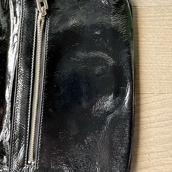 Black Patent Leather Tory Burch Clutch - Picture 10 of 13